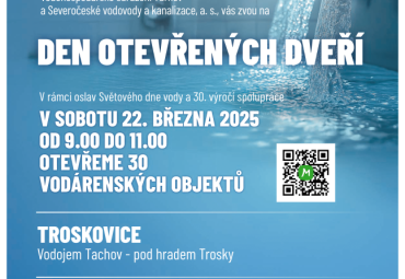 Vodojem Tachov: den otevřených dveří