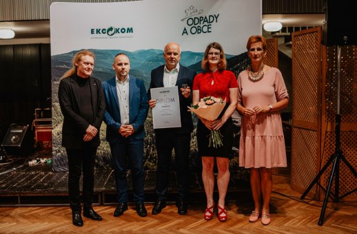 Zlatá a křišťálová popelnice pro Troskovice za rok 2024