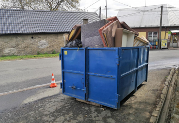 Kontejner na velkoobjemový odpad
