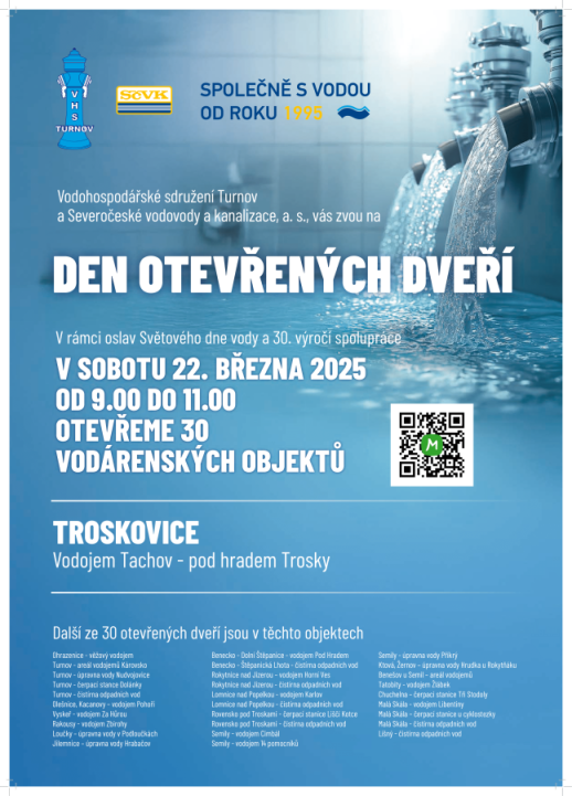 Vodojem Tachov: den otevřených dveří